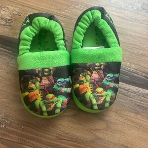 Green Ninja Turtle Slippers